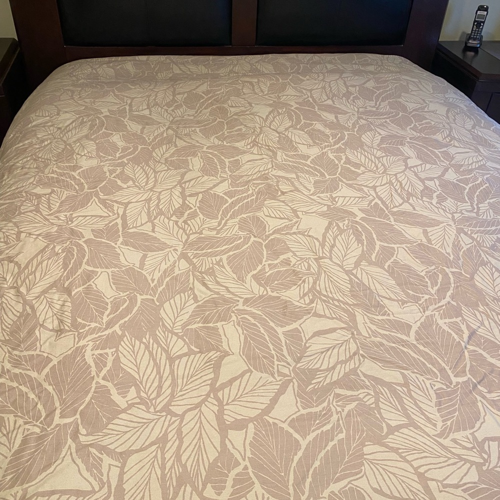 Calvin Klein Green Leaf Duvet